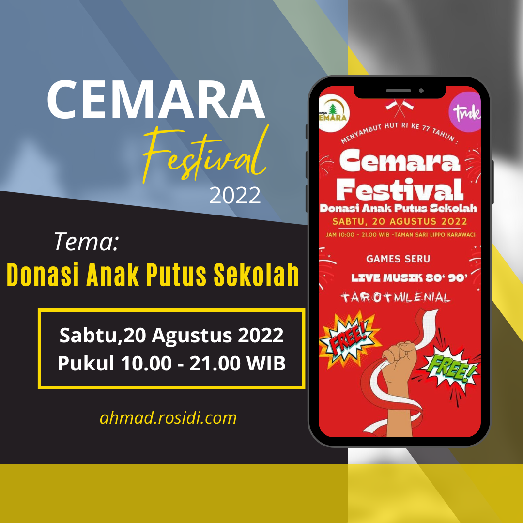 Today! Live Music Cemara Festival 2022 @TamanSariLippoKarawaci