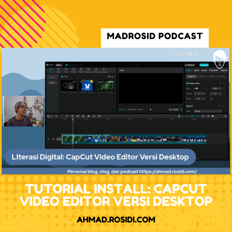Tutorial Install CapCut Video Editor Versi Desktop